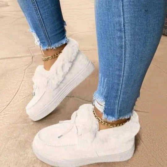 Levoire | Chaussures En Laine Durables Blanc
