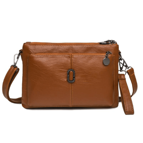 Levoire | Petit Sac à Main en Cuir pour Femmes Fabrication en Cuir de Haute Qualité Braun