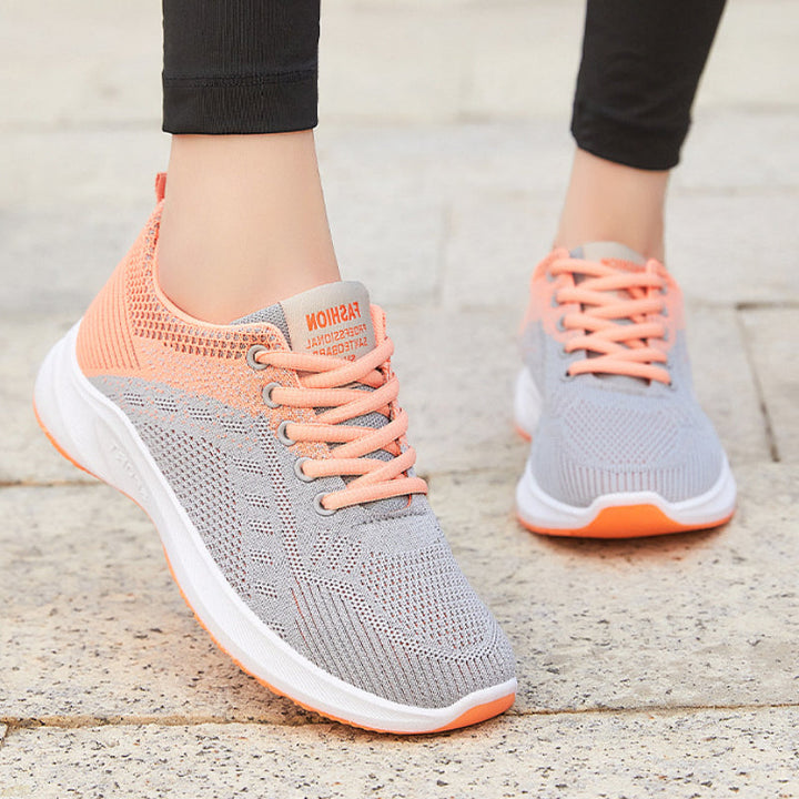Levoire | Espadrilles à talon compensé Orange