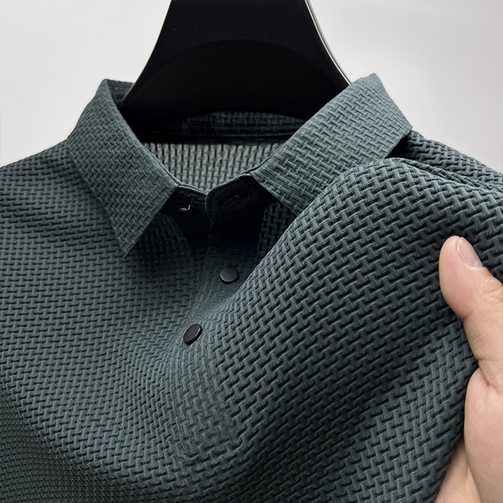 Levoire | Chemise polo confortable en soie