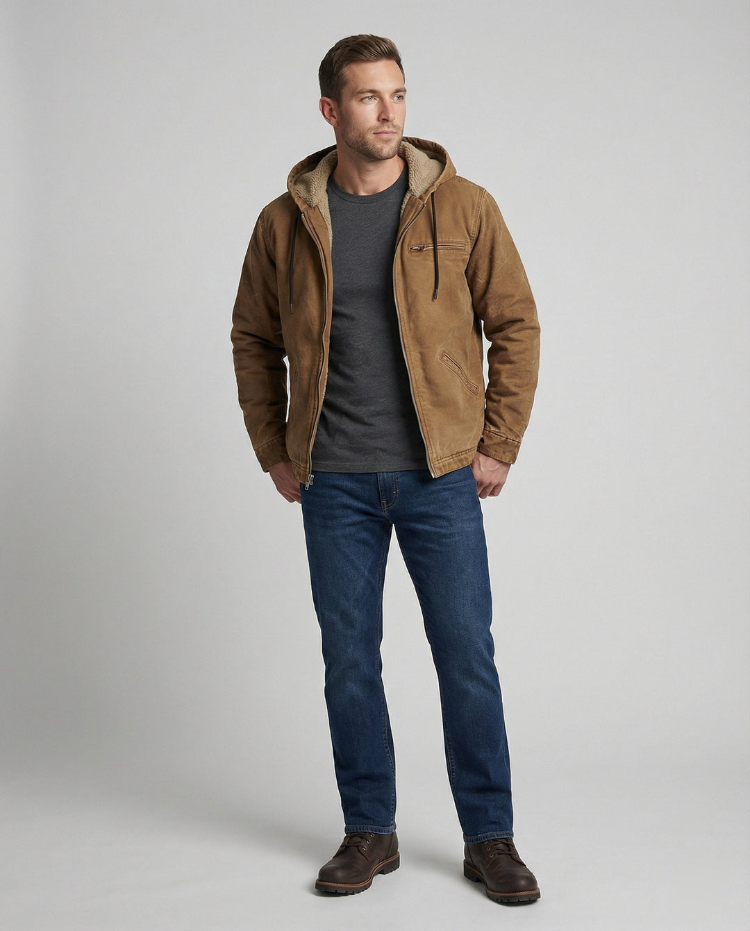 Veste d'hiver bomber chaude et robuste