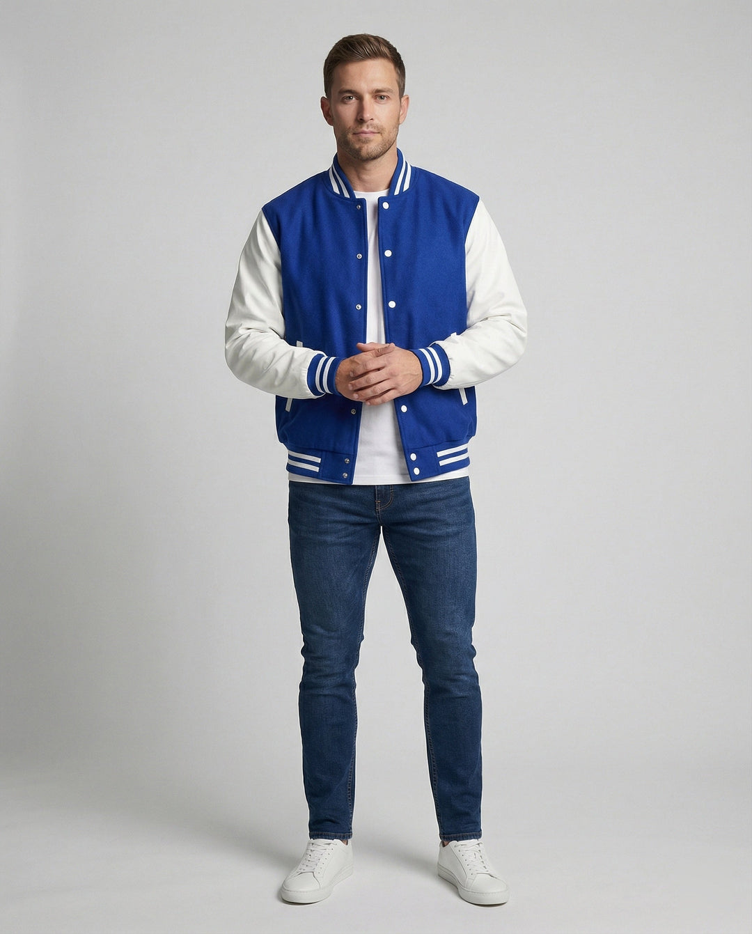 Veste de college sportive pour hommes