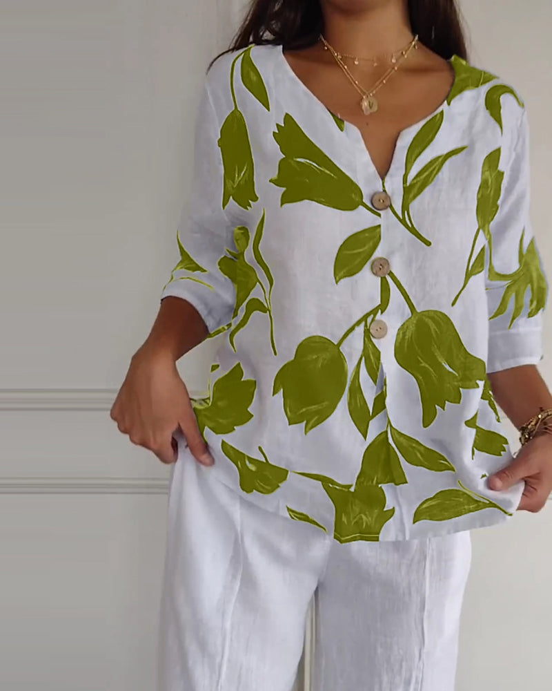 Levoire | Femmes Haut À Imprimé Floral