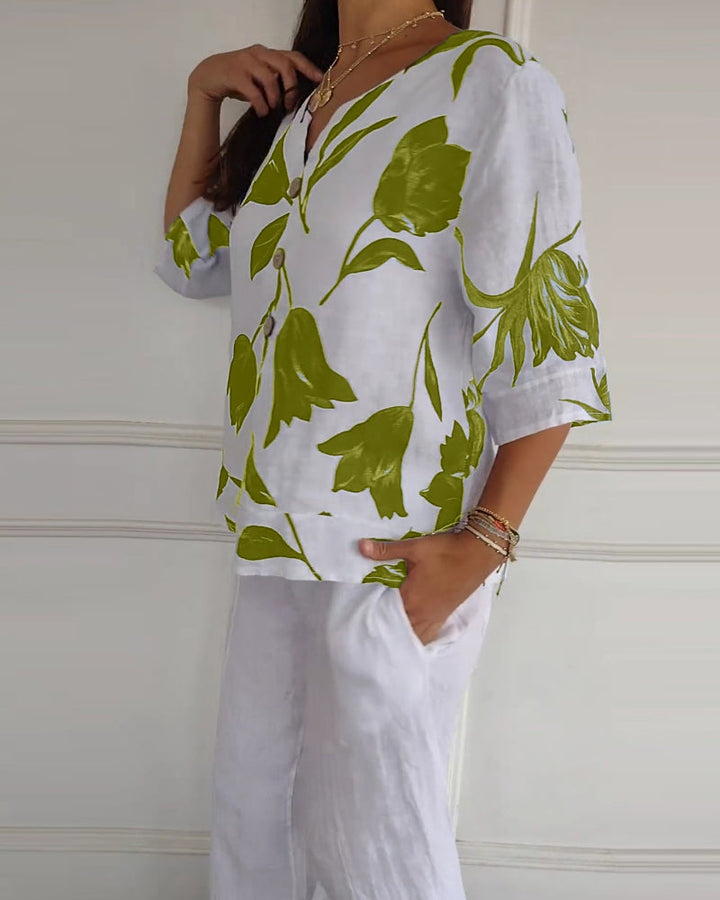 Levoire | Femmes Haut À Imprimé Floral