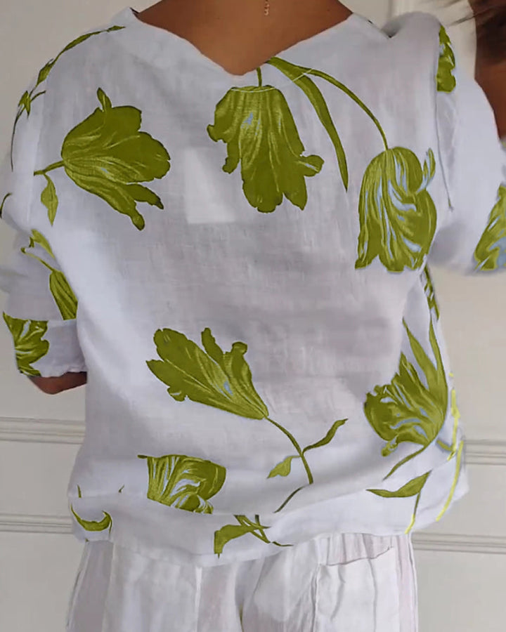Levoire | Femmes Haut À Imprimé Floral