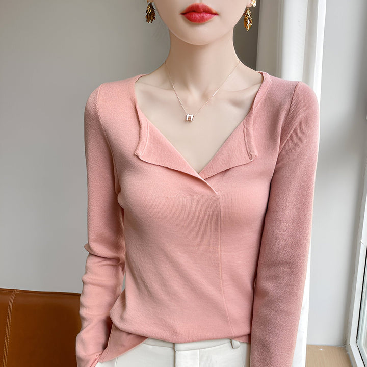 Levoire | Pull Léger Col Roulé Douceur Cachemire Rosa