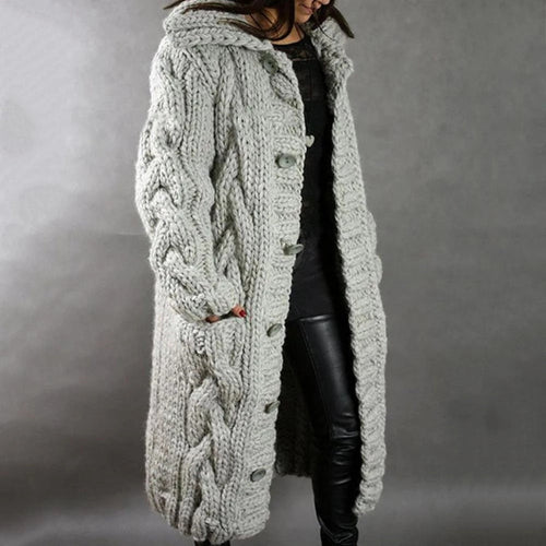 Levoire | Cape En Tricot Chaud Pour Femmes