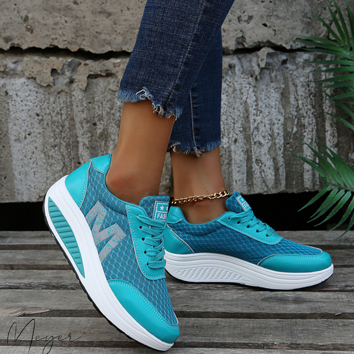 Levoire | Chaussures de sport orthopédiques en forme de U Bleu azur