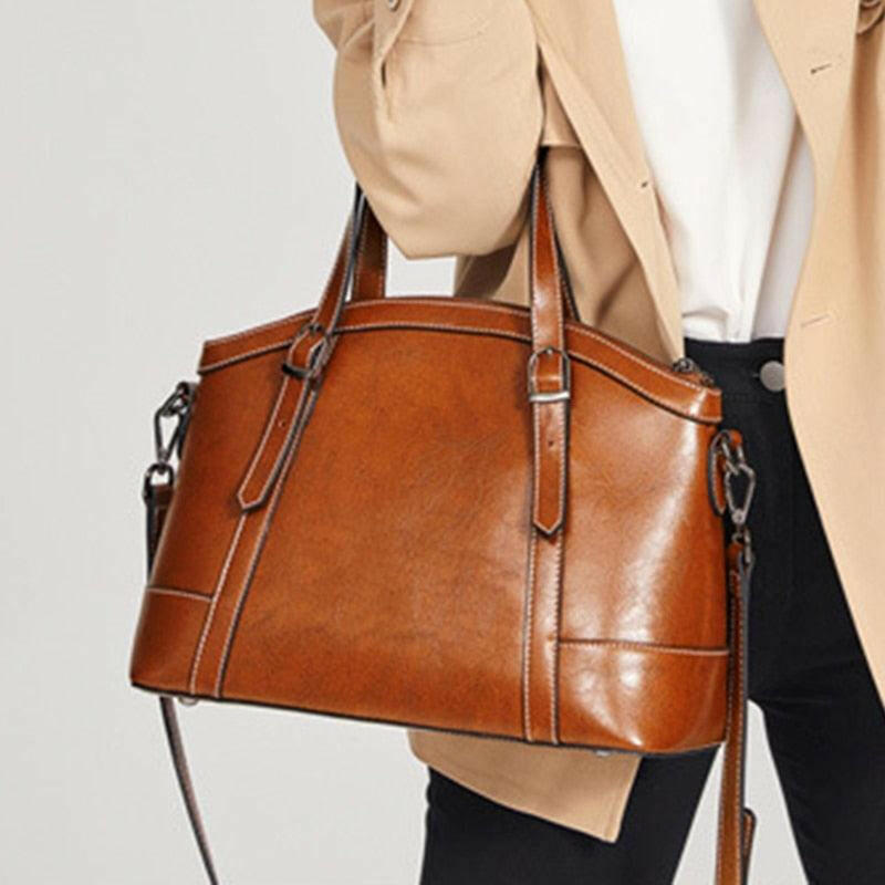 Levoire | Sac À Main En Cuir Véritable Avec Poche Pour Téléphone Pour La Vie Quotidienne