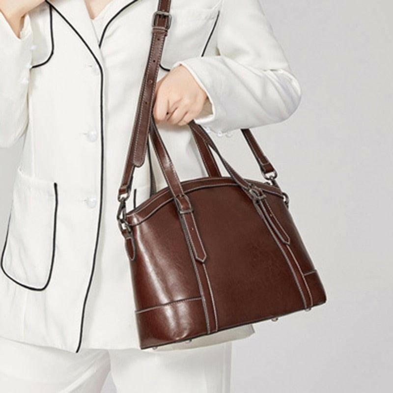 Levoire | Sac À Main En Cuir Véritable Avec Poche Pour Téléphone Pour La Vie Quotidienne
