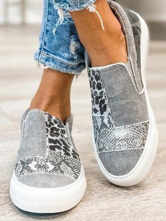 Levoire | Femmes Mocassins Gris
