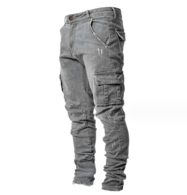Levoire | Jean Poches Latérales Homme Gris