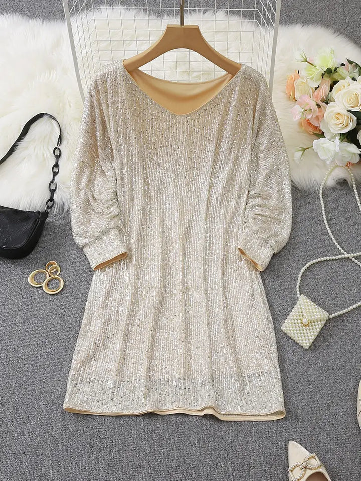 Levoire | Robe Mini À Une Épaule Robe Glamour Pour Occasions Festives