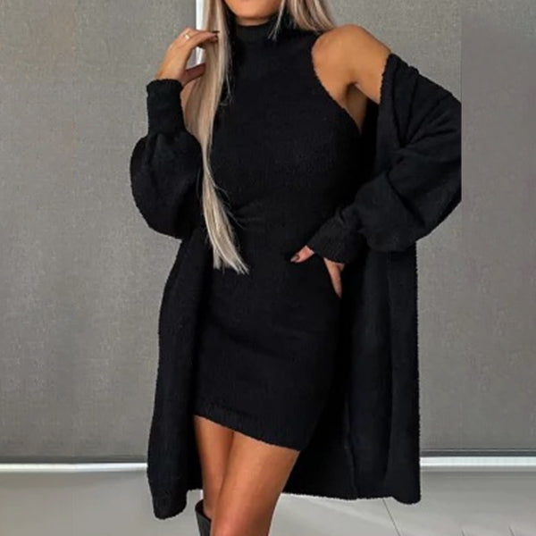 Levoire | Élégant et polyvalent manteau d'hiver Noir