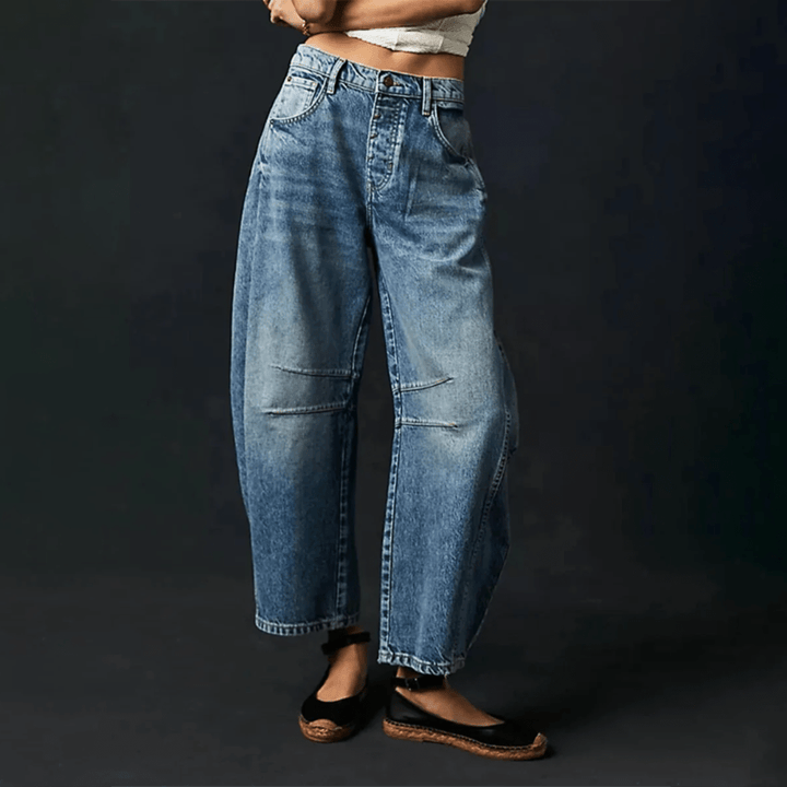 Levoire | Jean À Jambes Larges Pour Un Style Décontracté