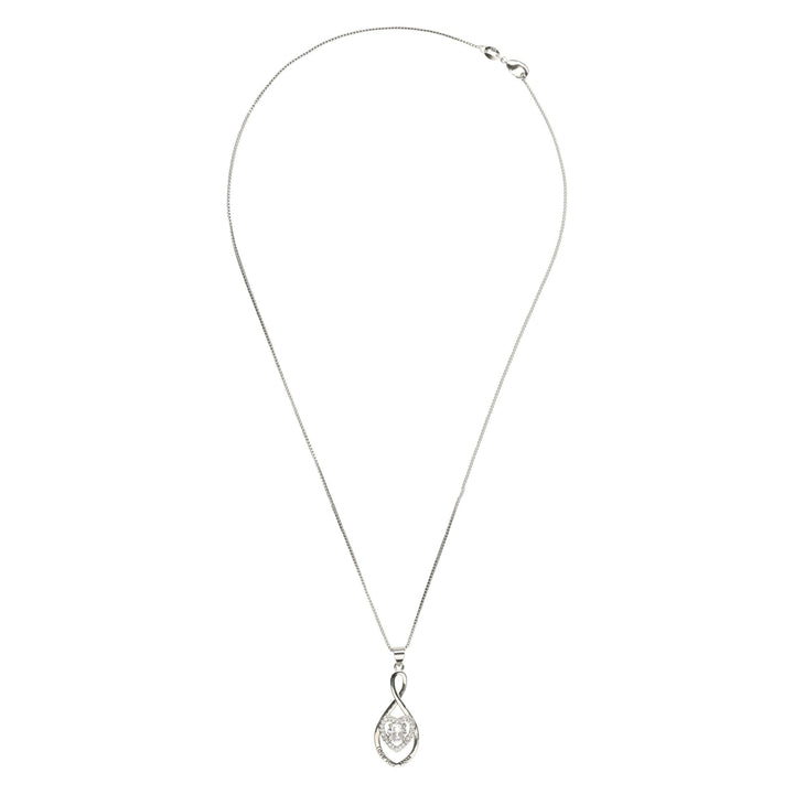 Levoire | Magnifique Love You Mom Knot Coeur Pendentif Collier