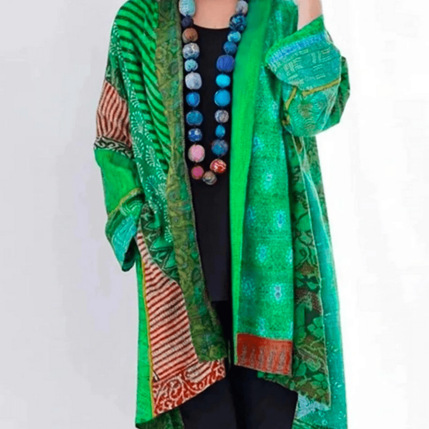 Levoire | Vintage cardigan femmes pull cardigan confortable Vert