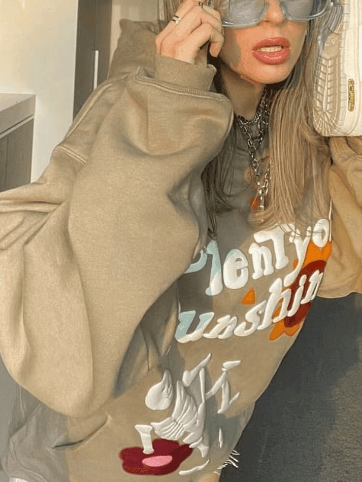 Levoire | Graffiti Lettres Crâne Graphique Sweat À Capuche