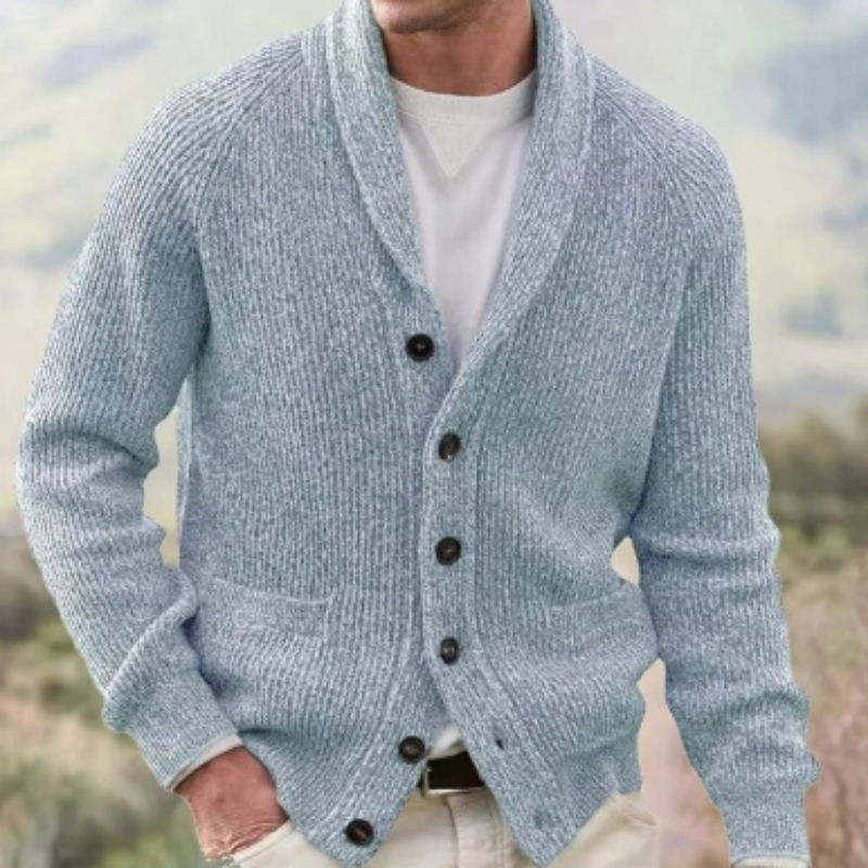 Levoire | Gilet En Laine De Vendange Avec Décolleté En V Pour Hommes