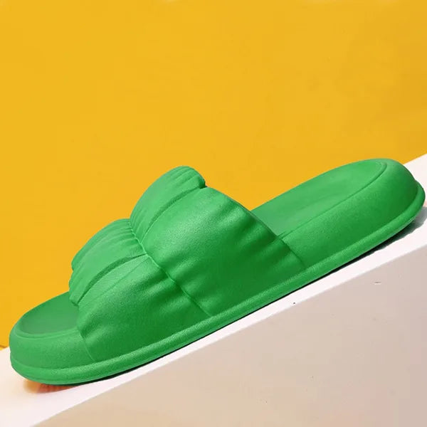 Levoire | Chaussures De Maison Orthopédiques Pour Femmes Vert
