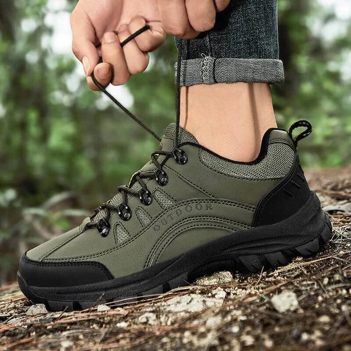 Levoire | Doublé Bottes De Randonnée Imperméables Vert