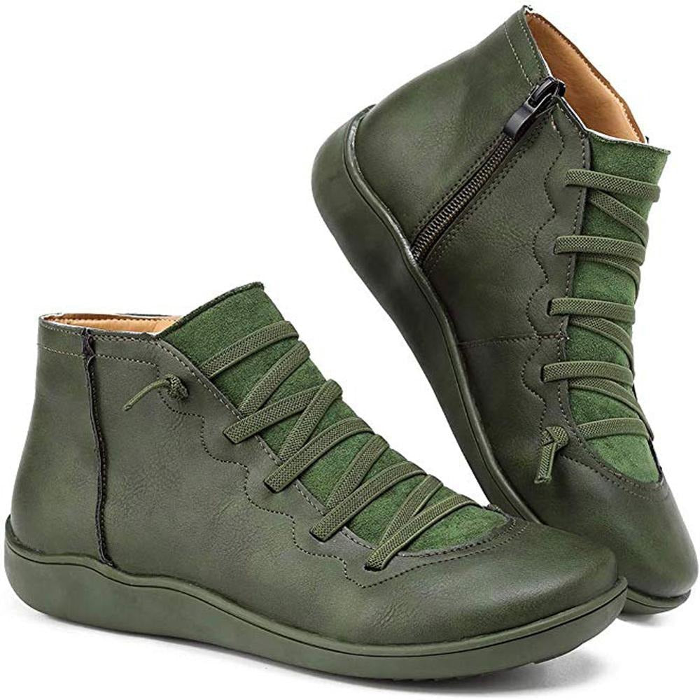 Levoire | Bottines En Cuir Vert