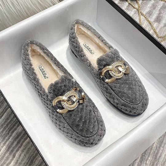 Levoire | Luxe Solki Glattimot Tetts Turquoise Lâche Gris