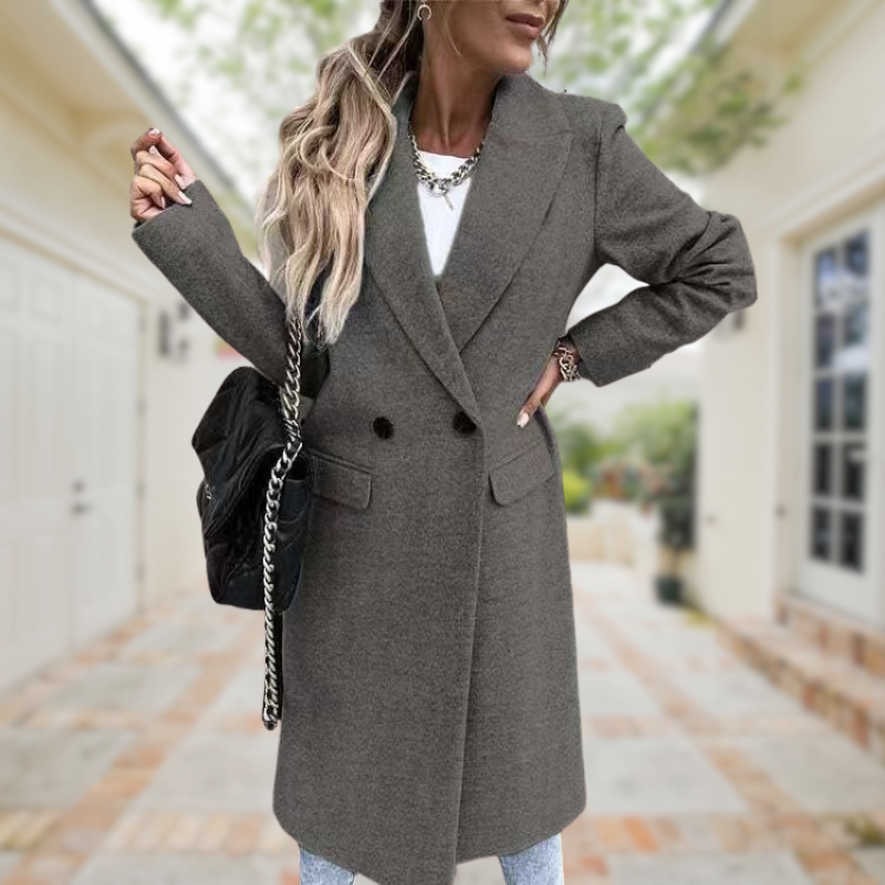 Levoire | Manteau général décontracté et élégant Gris
