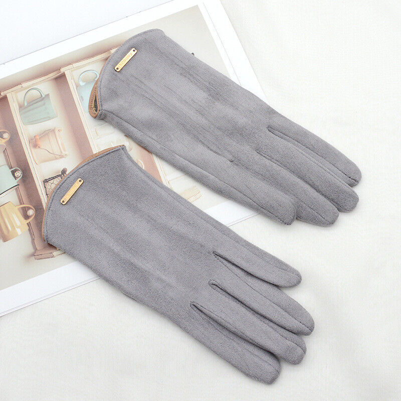 Levoire | Classique & Polyvalent Gants En Daim Pour Femmes Gris