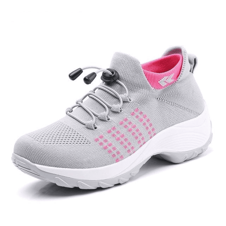Levoire | Baskets Tendance Pour Le Quotidien Gris Rose