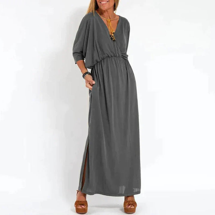 Levoire | Rosetta | Robe Au Look Vintage Gris