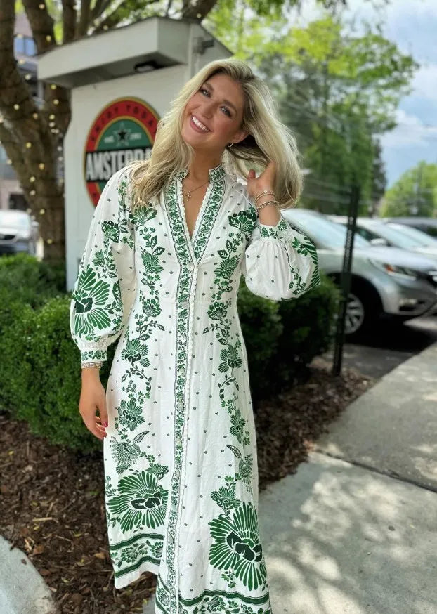 Levoire | Robe Maxi Fluide Avec Une Silhouette Élégante