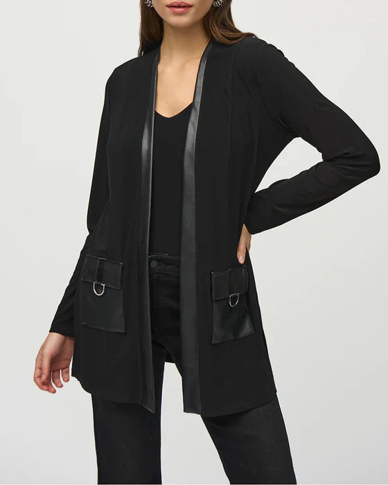 Levoire | Veste En Sac Patchwork Simple Noir