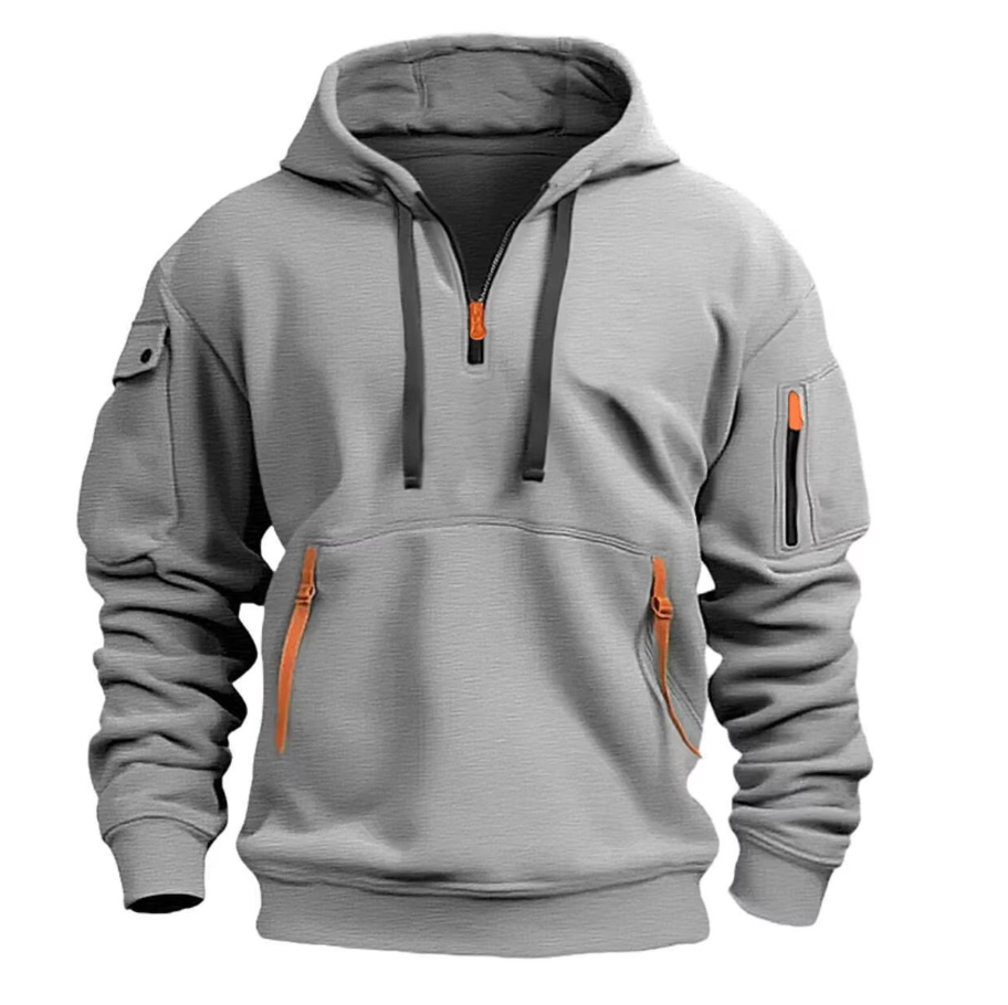 Levoire | Sweat À Capuche Tendance Pour Un Style Décontracté Gris clair