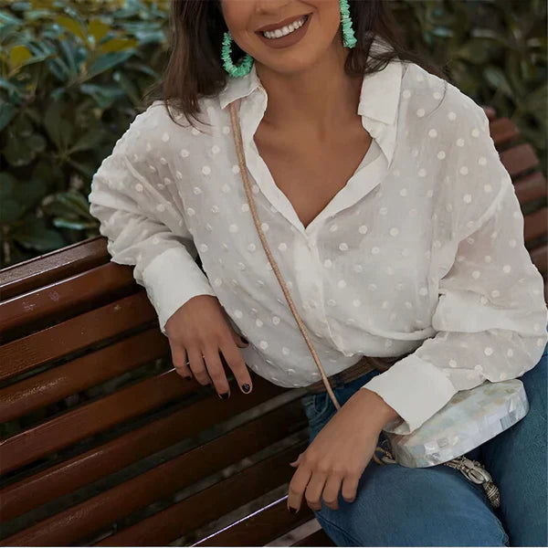 Levoire | Chemise Élégante À Pois