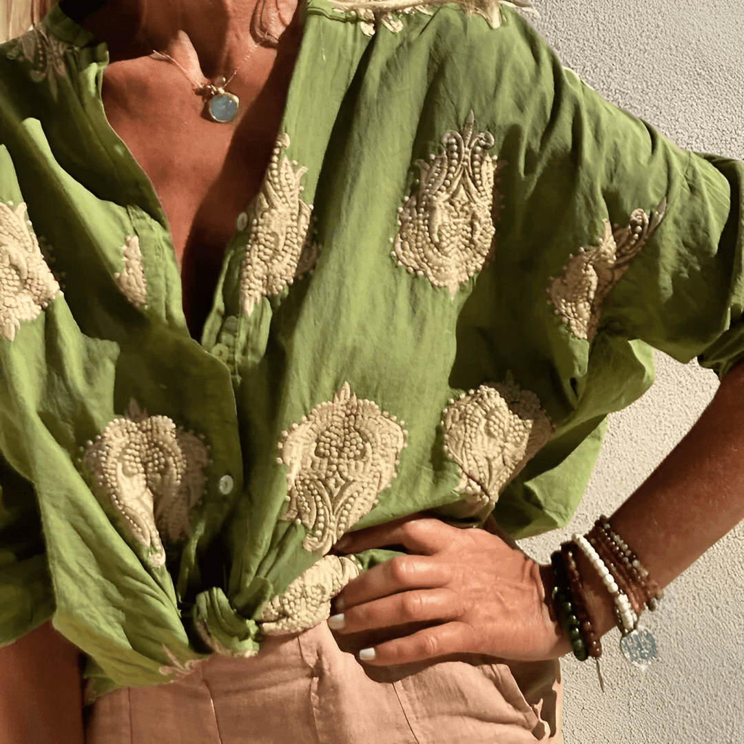 Levoire | Haut d'été tendance femme Vert