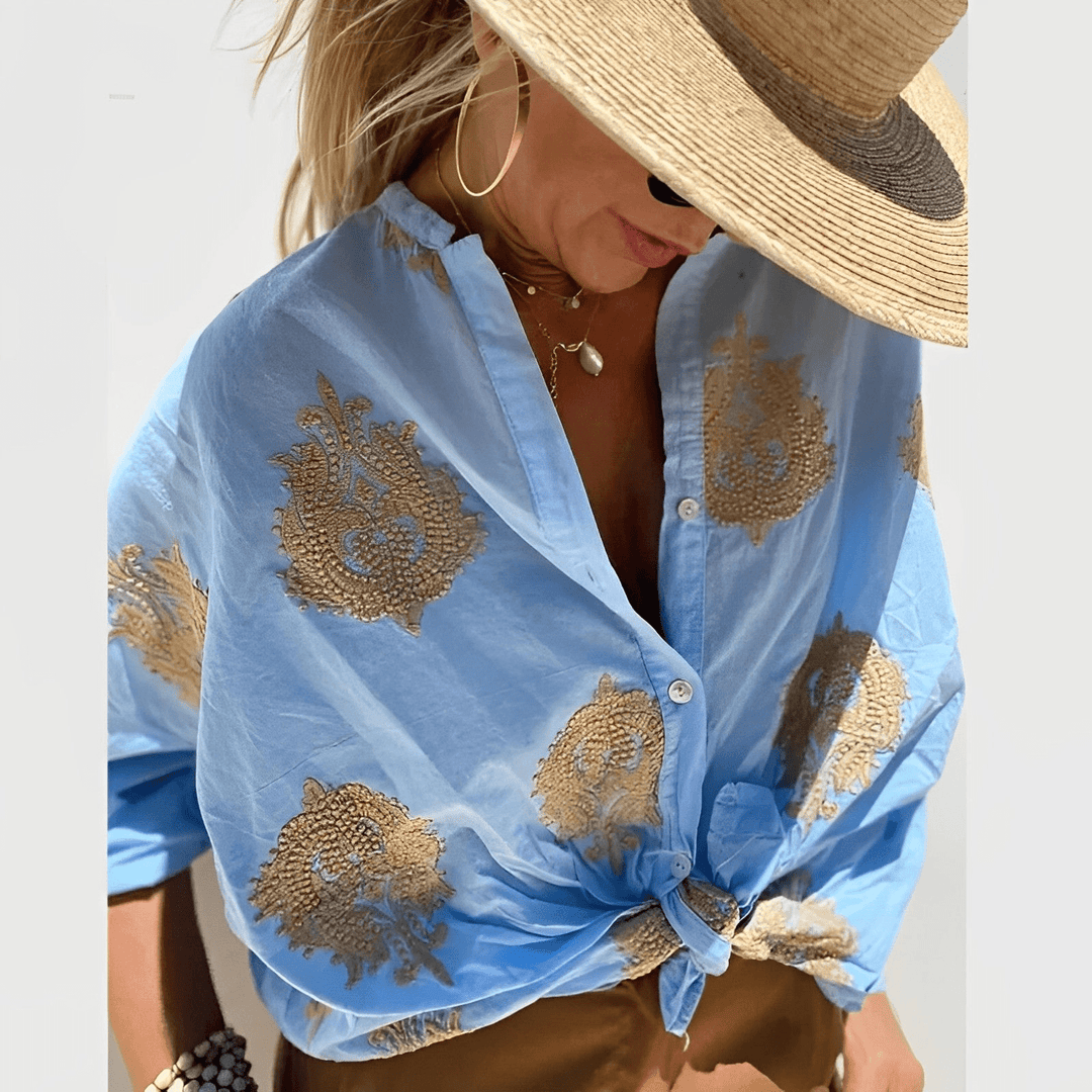 Levoire | Haut d'été tendance femme Bleu