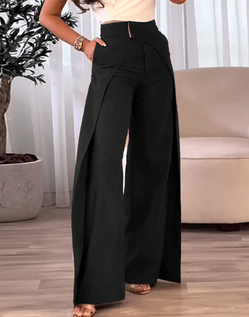 Levoire | Pantalon taille haute femme Noir