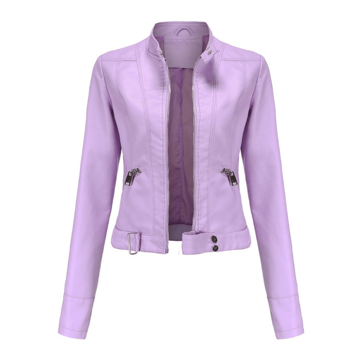 Levoire | Veste en cuir pour femmes courte avec une allure moderne Sakura