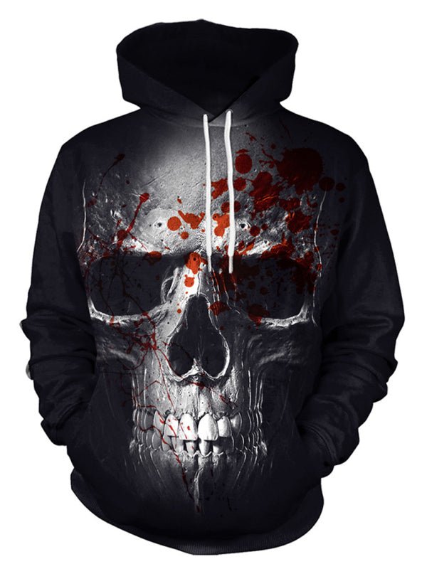 Levoire | Halloween Horror 3D Imprimé Numérique Sweat à Capuche Motif