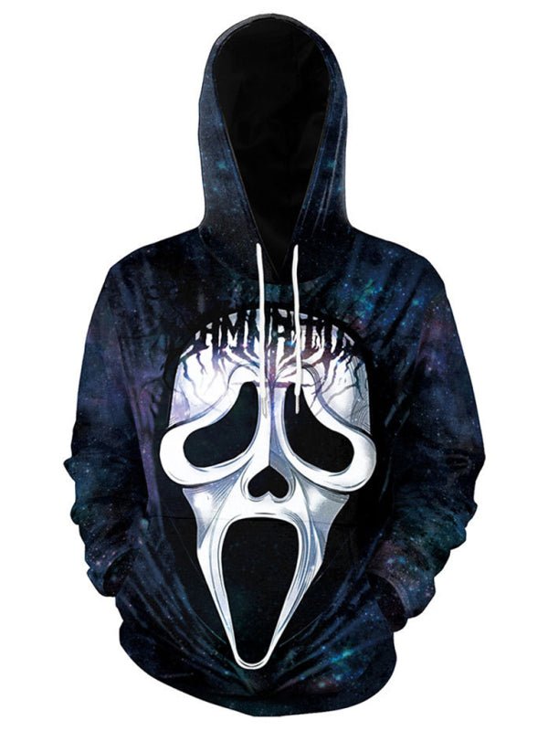 Levoire | Hoodie Halloween Porte Masque Horror 3D Avatar Impression