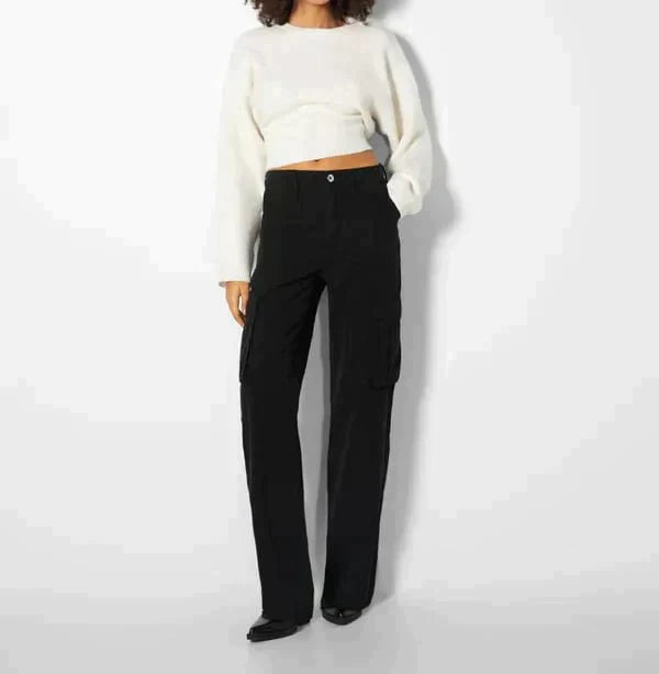 Levoire | Pantalon Cargo À Coupe Droite