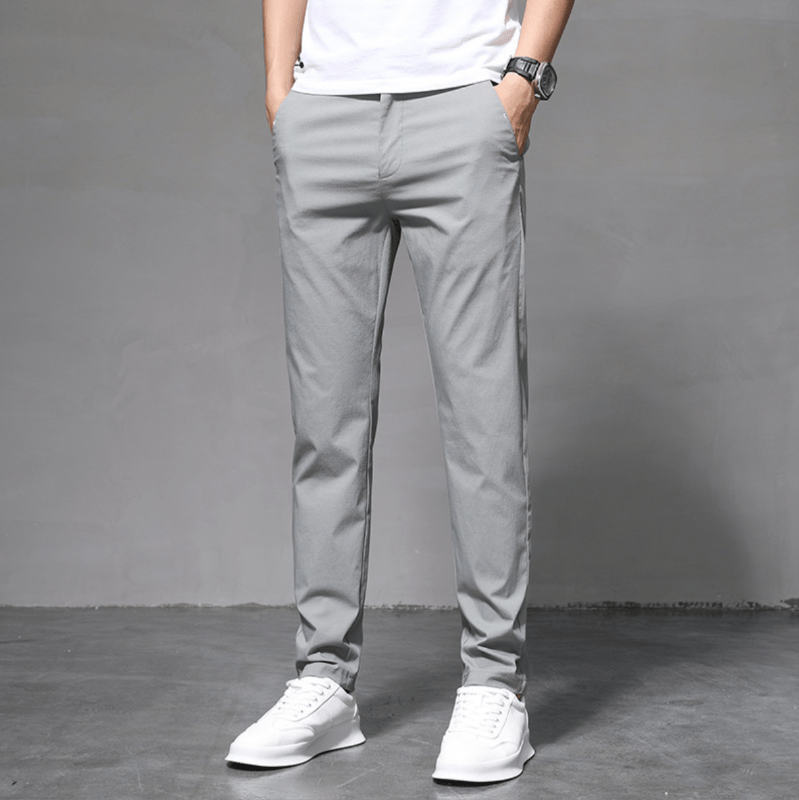 Levoire | Pantalon pour homme élégant Pantalon déperlant Qualité durable Gris
