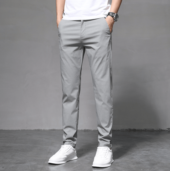 Levoire | Pantalon pour homme élégant Pantalon déperlant Qualité durable Gris