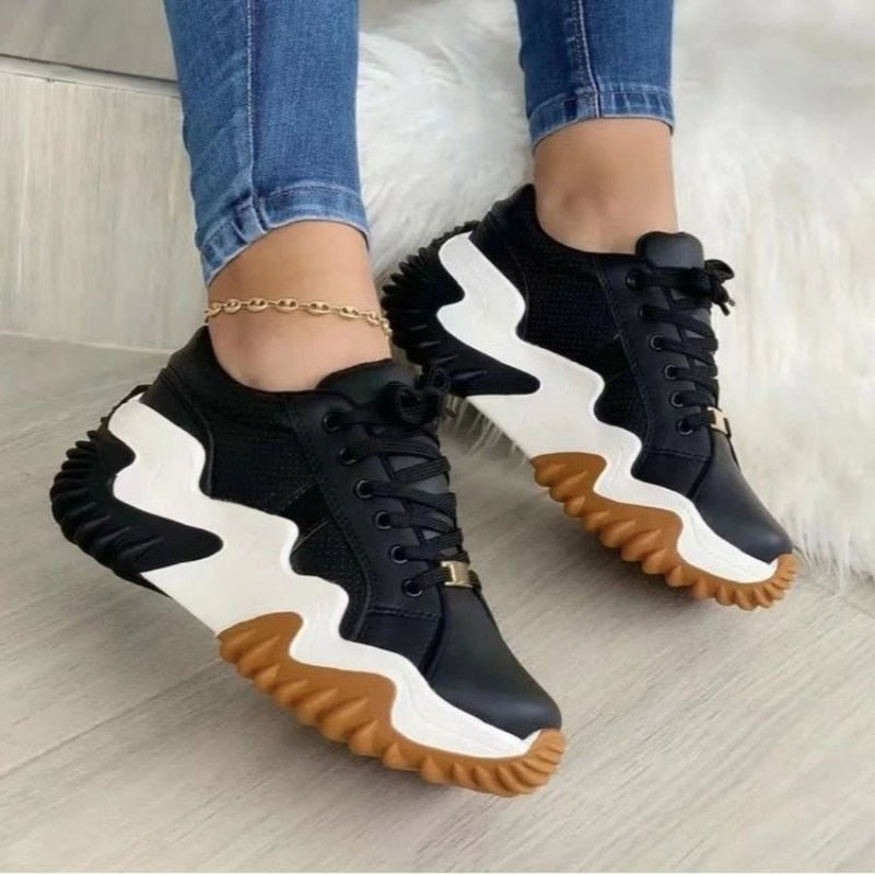 Levoire | Chaussures Femme Premium Vankat Avec Semelle Ergonomique Noir