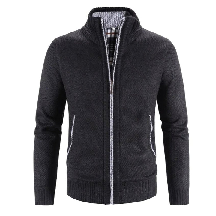 Levoire | Veste pour hommes Gilet de luxe pour hommes Design classique Décontracté et élégant Noir