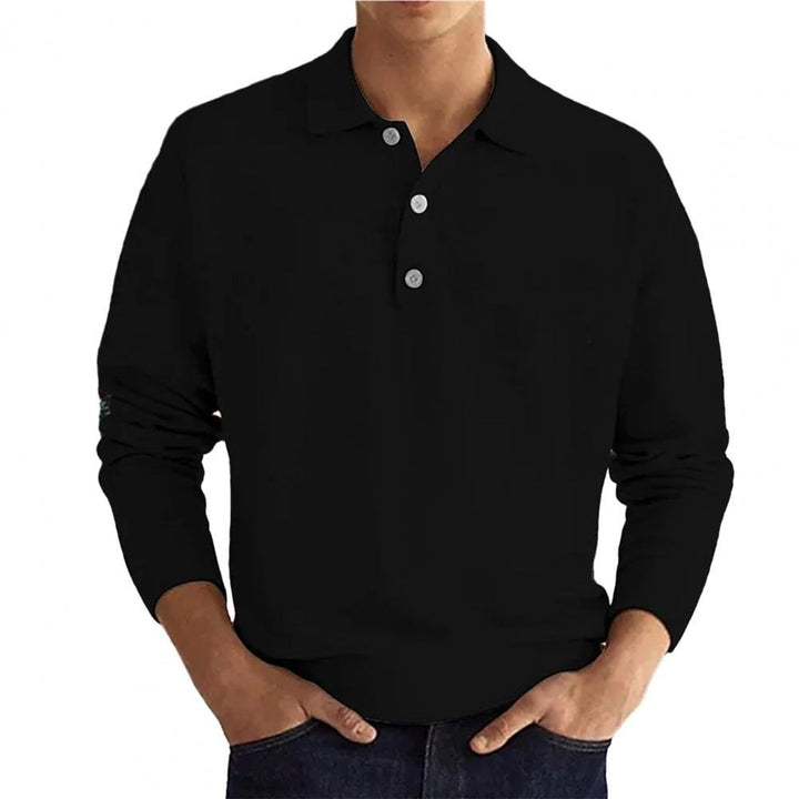 Levoire | Polo Shirt Polo Stylish Pour La Vie Quotidienne Et Les Loisirs Noir
