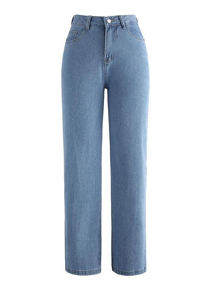 Levoire | Jean Boyfriend Délavé Taille Haute
