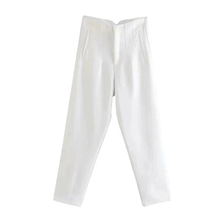 Levoire | Femme Best-Seller Pantalon Skinny Taille Haute Parfait Pour Chaque Occasion Vente Blanc