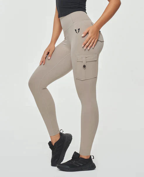 Levoire | Pantalons Cargo Taille Haute Kermavalkoie